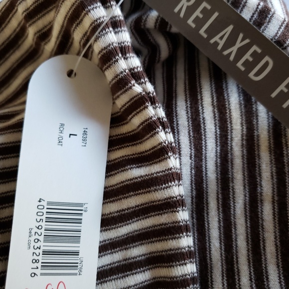 Kim Rogers Striped Mock Turtleneck - Picture 8 of 8